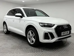 White Used 2021 Audi Q5 S-Line SUV | £29,995 (Fair price)