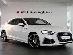 Ibis white Used 2021 Audi A5 S-Line Coupe | £23,950 (Fair price)