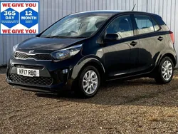 Black Used 2017 Kia Picanto 2 Hatchback | £9,299 (A bit pricey)