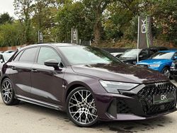 Mauve/purple New 2025 Audi RS3 Exclusive Sedan | £77,995
