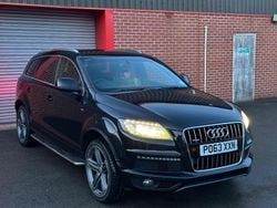 Black Used 2013 Audi Q7 S-line plus SUV | £7,595 (Good price)