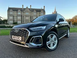 Black metallic Used 2021 Audi Q5 Sportback S-Line SUV | £30,995 (A bit pricey)