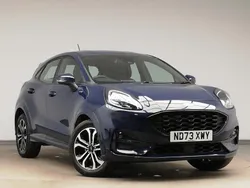 Blue Used 2023 Ford Puma ST-Line Hatchback | £17,498 (Fair price)