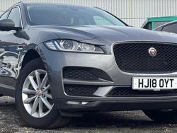 Grey Used 2018 Jaguar F-Pace Prestige SUV | £12,995 (Good price)