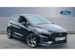Black Used 2023 Ford Fiesta ST Hatchback | £19,152 (Fair price)
