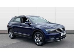 Blue Used 2019 VW Tiguan SEL SUV | £19,977 (Fair price)