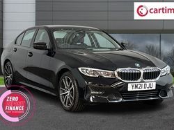 Black Used 2021 BMW 330 Sport Line Sedan | £28,788 (Expensive)