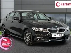 Black Used 2021 BMW 330 Sport Line Sedan | £28,788