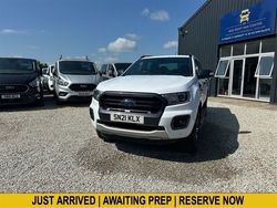 White Used 2021 Ford Ranger Wildtrack Pickup | £17,995 (Fair price)