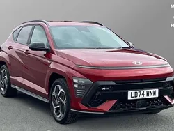 Red Used 2024 Hyundai Kona N Line SUV | £27,640 (Expensive)