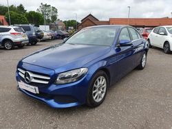 Blue Used 2017 Mercedes C220 SE Sedan | £8,999 (Good price)