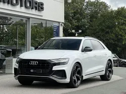 White Used 2021 Audi Q8 Black Edition SUV | £46,490 (Fair price)