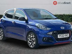 Metallic paint Used 2022 Hyundai i10 N Line Hatchback | £11,995 (Fair price)
