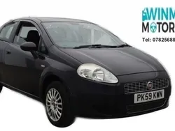Black Used 2009 Fiat Punto Active Hatchback | £1,995