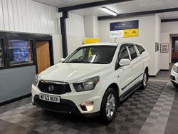 White Used 2013 Ssangyong (KGM) Korando Pickup | £4,995 (Expensive)