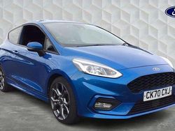 Blue Used 2020 Ford Fiesta ST-Line Hatchback | £9,195 (Fair price)