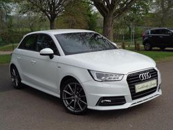 Glacier white metallic Used 2015 Audi A1 Sportback S-Line Hatchback | £11,995 (Expensive)
