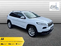 White Used 2015 Jeep Cherokee Limited SUV | £6,590 (Fair price)