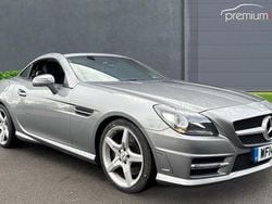 Silver Used 2014 Mercedes SLK200 AMG Cabriolet | £8,249 (Good price)