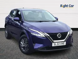 Blue Used 2022 Nissan Qashqai Acenta Premium SUV | £16,999 (Good price)
