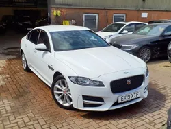 White Used 2019 Jaguar XF R-Sport Sedan | £17,480 (Fair price)