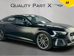 Black Used 2022 Audi A5 Sportback S-Line Hatchback | £22,700 (Fair price)