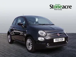 Black Used 2021 Fiat 500 Lounge Hatchback | £8,995 (Fair price)