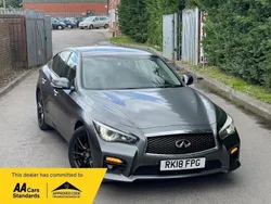 Grey Used 2018 Infiniti Q50 Sport Tech Sedan | £8,999 (Fair price)