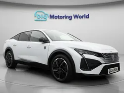 White Used 2024 Peugeot 408 GTi Sedan | £20,800 (Good price)