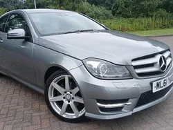 Silver Used 2011 Mercedes C250 Sport Edition Coupe | £6,995 (Fair price)