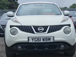White Used 2011 Nissan Juke Acenta SUV | £2,295 (Fair price)