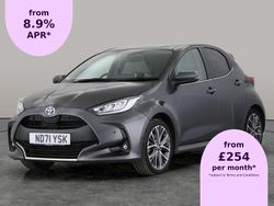 Grey Used 2022 Toyota Yaris Hybrid Hatchback | £17,121 (Fair price)