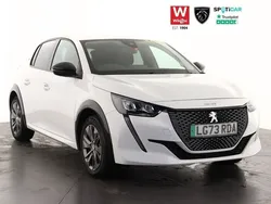 White Used 2024 Peugeot e-208 Allure+ Hatchback | £15,499 (Good price)