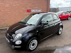 Black Used 2017 Fiat 500 Lounge Hatchback | £4,795 (Fair price)