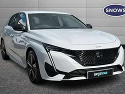 Okenite white Used 2024 Peugeot 308 GT Hatchback | £21,037 (Fair price)