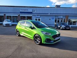 Mean green Used 2023 Ford Fiesta ST Hatchback | £22,999 (Expensive)