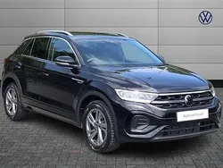 Black Used 2024 VW T-Roc R-line SUV | £27,991 (Fair price)