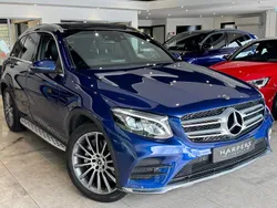 Blue Used 2018 Mercedes GLC220 AMG line SUV | £20,681 (A bit pricey)