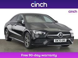 Black Used 2020 Mercedes CLA250e AMG Line Premium Sedan | £19,149 (Fair price)