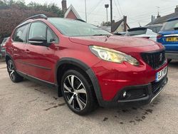 Red Used 2017 Peugeot 2008 GT-line SUV | £10,000 (Good price)