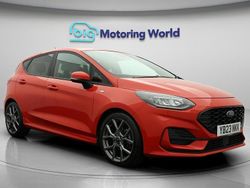 Red Used 2023 Ford Fiesta ST-Line Hatchback | £13,600 (Fair price)