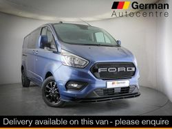 Blue Used 2022 Ford Transit Custom Limited Van | £18,500 (A bit pricey)