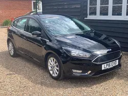 Black Used 2016 Ford Focus Titanium Hatchback | £6,000 (Fair price)