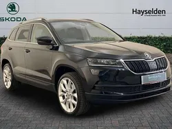 Black magic pearl effect Used 2020 Skoda Karoq SE L SUV | £19,295 (Fair price)