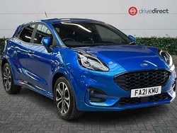 Metallic paint Used 2021 Ford Puma ST-Line SUV | £13,850 (Fair price)