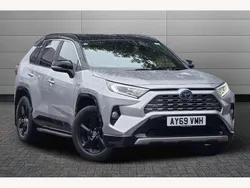 Silver Used 2019 Toyota RAV4 Hybrid SUV | £20,895 (Expensive)