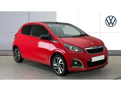 Red Used 2020 Peugeot 108 Allure Hatchback | £7,068 (Fair price)