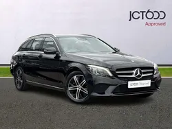 Black Used 2019 Mercedes C200 Premium Estate | £15,900 (Good price)