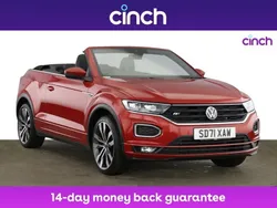 Red Used 2021 VW T-Roc Cabriolet R-line Cabriolet | £23,939 (Fair price)