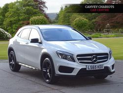 White Used 2015 Mercedes GLA200 AMG line SUV | £9,500 (Fair price)